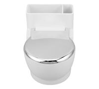 STOBAZA Fontaine à Eau pour Chat Suspendue en Acier Inoxydable et Abs, Anti-éclaboussures, Design Toilette en Espace, pour Petits Appartements