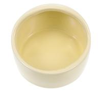 STOBAZA Gamelle Bol Lourd et Résistant et Céramique Jaune pour Cochon d'Inde et Petits Animaux Décoration Intérieure et Usage Quotidien Usage Quotidien