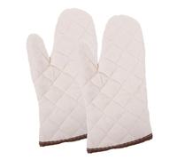 STOBAZA Gants de Cuisine Isolants Résistants Chaleur pour Four et Micro Ondes Maniques de Cuisson avec Anneau de Suspension Moyenne Unisexes Lavables Main et Machine