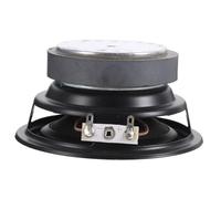 STOBAZA Haut Parleur Voiture Ohm Caisson Basse Rond Profond Remplacement pour Système Audio Auto