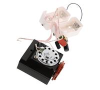 STOBAZA Horloge Murale Coucou Vintage avec Mécanisme Quartz Silencieux Mouvement de Remplacement sans Crochet Décoration Élégante pour Salon et Cheminée