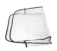 STOBAZA Housse de Fauteuil de Coiffure en Pvc Imperméable, Facile à Nettoyer, Protection Transparente pour Dossier de Chaise de Salon de Coiffure Professionnelle