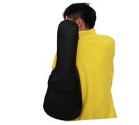 STOBAZA Housse Ukulélé Étanche avec Éponge Renforcée Sac à Dos Double Épaule pour Instruments à Cordes Noir Portable et Résistant pour Concerts et Voyages