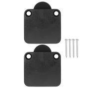 STOBAZA Interrupteurs Automatiques Tactiles 12V 2A Lot de 2 4 Vis pour Éclairage de Penderie et Placard Noir Fonction Marche/Arrêt par Bouton