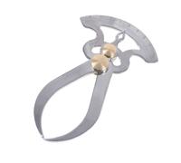 STOBAZA Jauge de Mesure Épaisseur Acier Inoxydable Compas Intérieur et Extérieur avec Écrou Amovible pour Réglage Facile et Transport Pratique