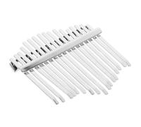 STOBAZA Kit 17 Touches en Acier au Manganèse pour Piano à Pouces Kalimba Soi-Même Accessoires de Piano à Pouces Pièces pour Mini Kalimba et Instrument Mbira Son Clair Utilisation