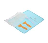 STOBAZA Kit Accessoires Imprimante avec Filtre Entonnoir Inox Silicone Brosse Nettoyage Interstices et Outil Ébavurage pour Entretien et Purification Résine