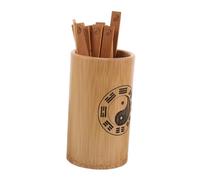 STOBAZA Kit De Divination i Ching avec Seau Bambou Bâtons De Voyance Chinois pour Prédictions Précises Apprentissage Feng Shui