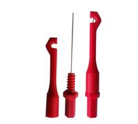 STOBAZA Kit de test de câbles 2pcs avec sonde de perçage et clip pour tests de circuits électriques et réparation d'appareils électroménagers