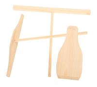 STOBAZA Kit Râteau à Étaleur Pâte Crépes et Spatule pour Poêle à Pancake Ustensiles Robustes pour Cuisine Maison et Déjeuner