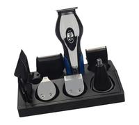 STOBAZA Kit Tondeuse De Rasoirs Électriques Multifonction Usb 1 Unité Portable En Acier Inoxydable Pour Hommes Toilettage Visage Nez Barbe Rechargeable