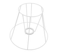 STOBAZA Lampe de Table DIY Abat-jour Fer Rond et Carré Armature Fer Solide pour Suspension et Bureau Structure Robuste et Élégante Accessoire Luminaire