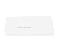 STOBAZA Lingettes de Nettoyage de Disques en Microfibre Blanche 5 Pièces pour Vinyles et Lunettes, Portable Retrait des Empreintes, pour Amateurs de Musique