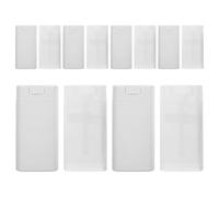 STOBAZA Lot de 12 Flacons de Pâte Corps en Plastique Transparent et Blanc Tubes Vides Rechargeables 30 Ml Contenants Compacts Anti-Fuites pour Cosmétiques et Voyage