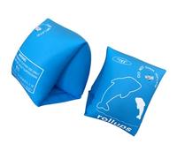 STOBAZA Lot de 2 Manchons de Natation Gonflables Taille L Bleu Bandes Flottantes pour Bras Accessoires Sécurité Piscine Garçon et Filles et Débutants Légers et Confortables pour