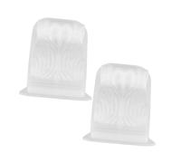 STOBAZA Lot de 2 Moules pour Colonnes Romaines en Xps Blanc, Solide et Stables, pour DIY à Domicile et Espaces Publics