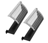 STOBAZA Lot de 2 Porte-Balles pour Foot en Plastique Noir Bac de Récupération en Filet Résistant Petit Format Accessoire Compatible pour Table de Foot - Salle de Jeux et Parties