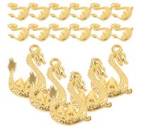 STOBAZA Lot De 20 Pendentifs Dragon En Alliage De Zinc, Décoration Charme Dragon Suspendu, Accessoires Bricolage Artisanat Pour Création Bijoux Hommes Femmes, Usage Fête Nouvel An