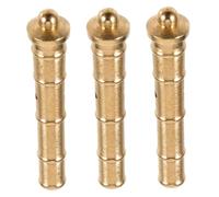 STOBAZA Lot De 3 Barils De Modèle De Voile Camions Fusées pour Garçons Mini-Modèles Pièces Miniatures Mini-Pièces Voitures Imagine Jam Barils Accessoires Dorés