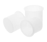 STOBAZA Lot de 3 Moules Cylindriques Ronds en Silicone 60Mm/50Mm/40Mm pour Fabrication de Bougies Piliers Photophores Loisirs Créatifs Moules à Bougies en Cire et Résine Outils DIY