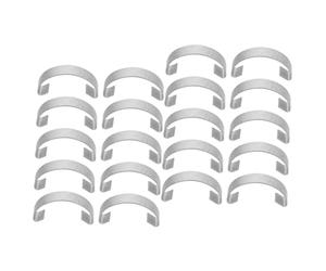 STOBAZA Lot de 30 Clips de Fixation en Acier Inoxydable pour Porte de Cage à Poulets et Animaux, Anti-dérapant, Facile à Installer, pour Élevage et Incubation