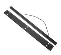 STOBAZA Lot de 4 Porte-affiches Magnétiques Muraux Noirs 21 Cm, Supports Suspendus Multifonctionnels pour Posters, Cadre Fin et Résistant pour Magasins, Expositions et Bureaux