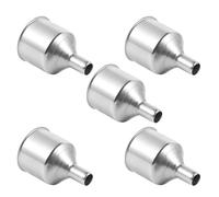 STOBAZA Lot de 5 Entonnoirs de Transfert en Acier Inoxydable Grand Format Ustensiles Cuisine Polyvalents pour Huile Vin et Sauce Soja Outils Pratiques pour Usage Domestique Nettoyage