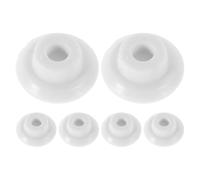 STOBAZA Lot de 6 Bouchons en Caoutchouc Rond Étanches 2,7 Cm pour Trou de Vidange Congélateur Coffre, Bouchons de Drainage Universels Résistants, Accessoires pour Réfrigérateur