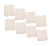 STOBAZA Lot de 8 Feuilles de Mica pour Micro-ondes, Couvercle Isolant Thermique, Design Résistant Chaleur et Facile à Nettoyer, pour Réparation et Entretien du Four à Micro-ondes