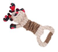 STOBAZA Mâcher Renne en Peluche pour Chien, Amusant et Interactif | Attire L’attention, Aide L’hygiène Dentaire, Usage Polyvalent, Corrige les Habitudes Destructrices