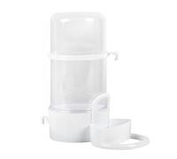 STOBAZA Mangeoire Automatique pour Rongeurs Transparente Distributeur de Croquettes Facile à Nettoyer pour Hamster Nain Écureuil et Lapin