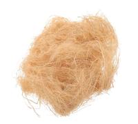 STOBAZA Matériaux de Nidification en Raphia, Paquet de 1 pour Oiseaux | Aide pour Construire des Nids, Fibre Kaki 100 % Naturelle, Usage en Volière