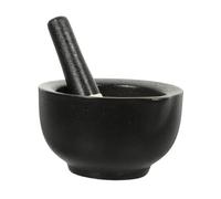 STOBAZA Mini Bol à Moudre Céramique Antidérapant avec pour Ail Pilules et Aliments pour Kit de Broyage Multifonctionnel et Facile à Nettoyer