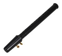 STOBAZA Mini Saxophone Portable en Résine ABS Noir 2 Anches en Bambou 3 Anches en Résine et 8 Tampons Instrument à Vent pour Débutants Garçon et Filles et Adultes Musical Éducatif