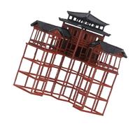 STOBAZA Miniature Chinoise Décorative Modèle Architecture Ancienne pour Jardin Zen Aquarium et Bonsaï Figurine Ornementale