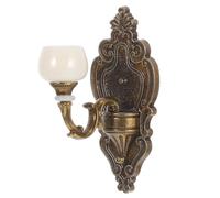 STOBAZA Miniature Lampe Murale LED Décorative pour Maison de Poupée Accessoire Réaliste avec Ambiance Chaleureuse pour Décor Miniature