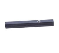 STOBAZA Montant De Porte Décoratif Affaire Mezouza Juive Porte Mezuzah Tradition Mezuzah Case Cas De Mezouza Religieuse Judaica Scroll Holder Gris Alliage D'aluminium