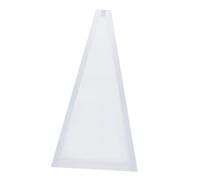 STOBAZA Moule à Bougie Géométrique Pyramide PC Acrylique Moule DIY pour Fabrication de Bougies Aromathérapie et Facile à Démouler pour Décoration Maison et Cadeaux Créatifs
