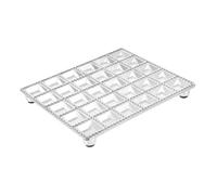 STOBAZA Moule à Raviolis Alliage Aluminium Moule Réutilisable pour Ravioli et Dumplings Outil Pratique pour Pâte Fait Maison Gain Facile à Ranger