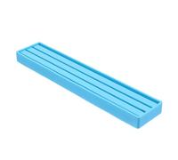 STOBAZA Moule en Silicone Flexible pour Support de Dominos DIY Moule de Moulage en Résine Époxy 3 Couches Réutilisable Antiadhésif Outil de Bricolage Artistique pour Création