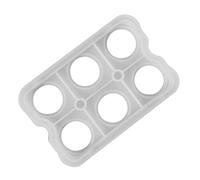 STOBAZA Moule Silicone pour Œufs Résine Époxy Outil De Rangement pour Œufs Moule Créatif Silicone pour Fabrication Manuelle pour Décorations Et