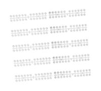 STOBAZA Nuanciers de Vernis à Ongles 240 Pièces Taille Standard Présentation Couleurs Contrastées Professionnels Nail Art Manucure Double Face Adhésif pour Usage Esthétique et Pratique