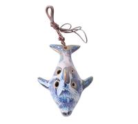 STOBAZA Ocarina Portable Céramique Flûte Alto Clé C Instrument de Musique Facile à Apprendre pour Débutants Garçon Fille avec Doux et Corps Léger Couleur Aléatoire Couleur Aléatoire