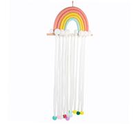 STOBAZA Organisateur Mural Pour Accessoires De Cheveux Support De Rangement Pour Barrettes Et Nœuds Décoration Pratique Pour Chambre De Fille Capacité Suffisante Pour Clips Et Bandeaux