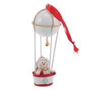 STOBAZA Ornement Cloche Suspendue pour Sapin de Noël avec Bonhomme de Décoration Rustique pour Fête Hivernale Suspendue et Réutilisable pour Maison et Échange de