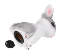 STOBAZA Ornement Lapin en Résine Décoratif Tirelire Lapin Design Animal Décoration Maison Bureau Pièce Unique Taille S Original pour Collection et Présent