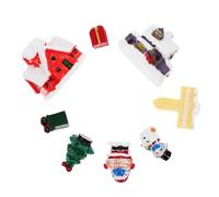 STOBAZA Ornement Miniature Père Noël avec Masque pour Décoration de Maison de Poupée Décor Noël Multiple Usage Ambiance Artistique Sécurisée