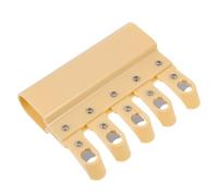 STOBAZA Outil de Dessin Résistant à L'usure et Incassable Jaune de Portée en Plastique Accessoire Portable pour Tableau Noir pour pour Professeurs de Musique