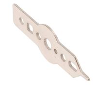 STOBAZA Outil de Tête de Fléchette en Acier Inoxydable, Clé à Molette Portable Multifonction, Accessoire Compact Léger pour Chargement et Déchargement, Adapté aux Fléchettes Sportives