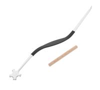 STOBAZA Outil d'Installation d'Âme de Violon en Métal Argenté Kit 2 Pièces Accessoire Professionnel pour Réglage Précis et Entretien d'Instruments à Cordes Usage Luthier et Réparation